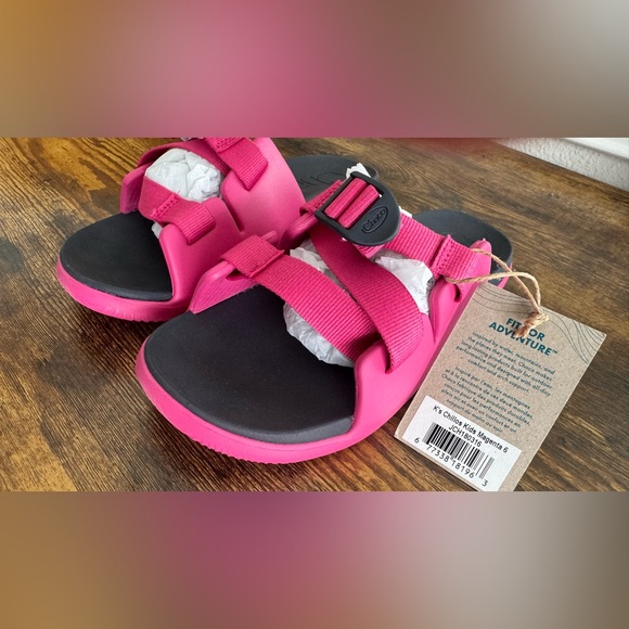 Chaco Kids'  Chillos Slide Casual Sandals-Size 6/EU 37 - Picture 1 of 15